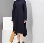 Ruffled Sweat Shirt Tunic